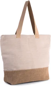 Rustic juco hold-all shopper bag