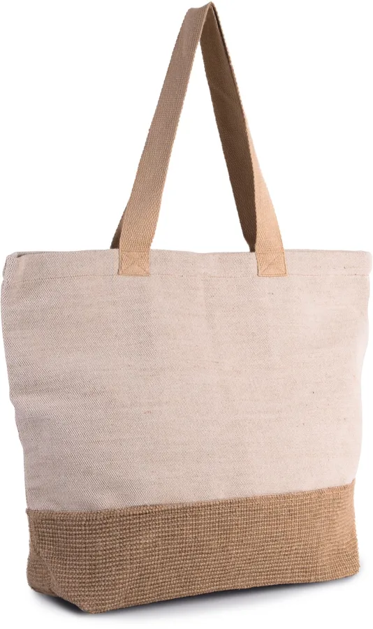 Rustic juco hold-all shopper bag