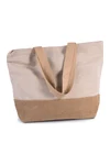 Rustic juco hold-all shopper bag