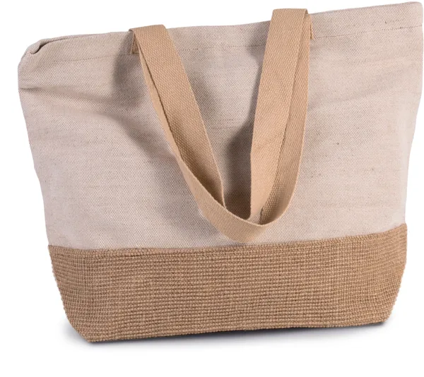 Rustic juco hold-all shopper bag