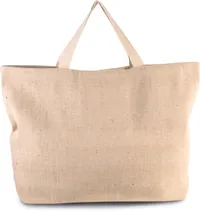 Rustic juco large hold-all shopper bag