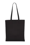 Klassische Shoppingtasche aus Bio-Baumwolle. Black