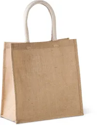 Jute tote bag - large