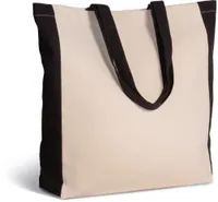 Two-tone tote bag