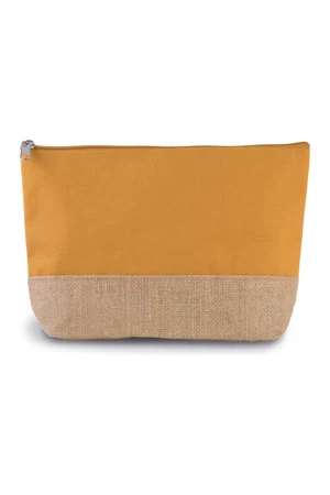 Canvas & jute pouch
