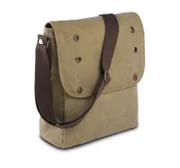 Canvas shoulder bag