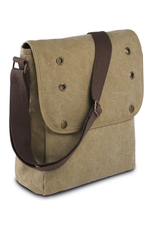 Canvas shoulder bag