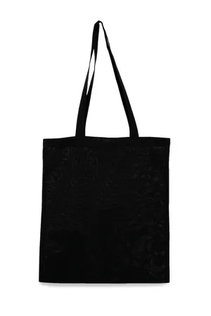 Shoppingtasche aus Bio-Baumwollcanvas Black