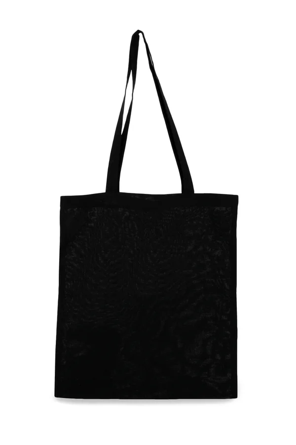 Shoppingtasche aus Bio-Baumwollcanvas Black