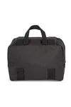 Recycelter Toilettenbeutel mit doppeltem Fach Black