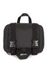Recycelter Toilettenbeutel mit doppeltem Fach Black