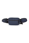 Large recycled bum bag with side pocket