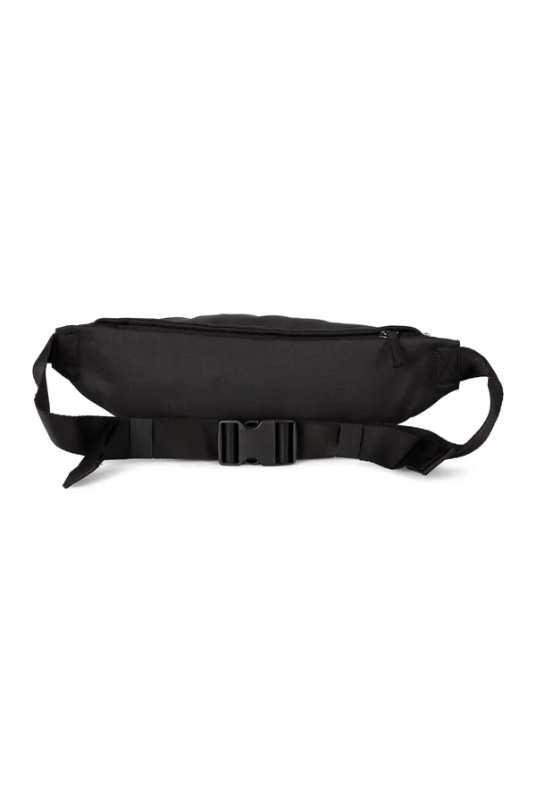 Recycelte klassische Gürteltasche Black