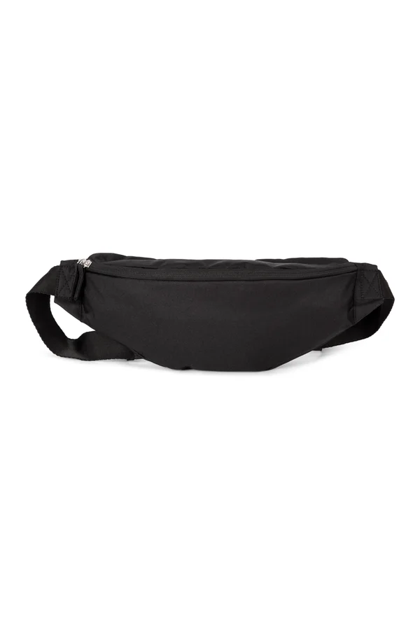 Recycelte klassische Gürteltasche Black