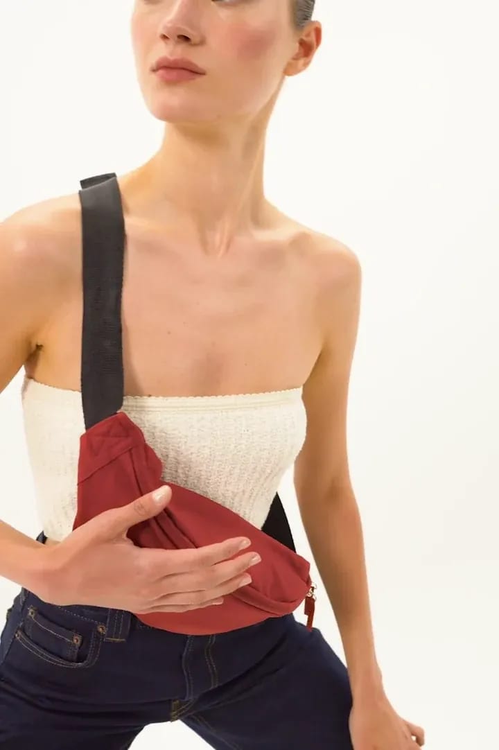 KI0374-Recycled classic bum bag