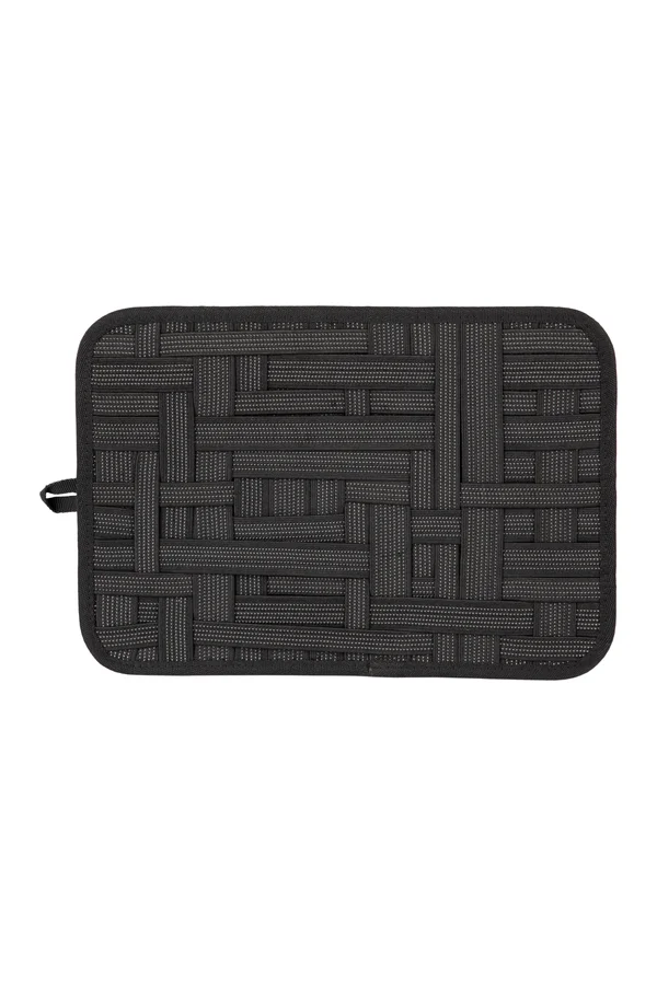Laptop-Organizer für Kabel und Zubehör Black