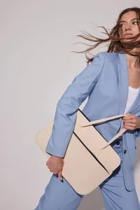 Work bag with tablet and laptop compartment