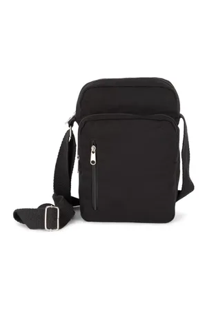 Umhängetasche aus Baumwolle Black