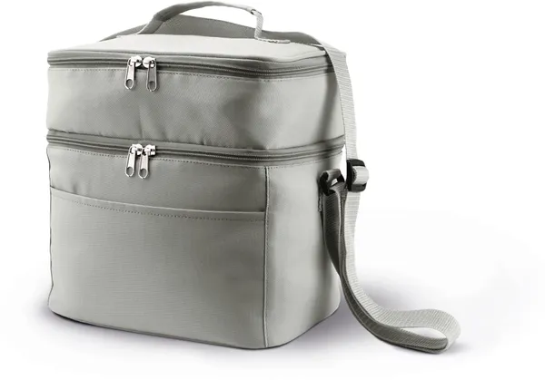 Double compartment cool bag