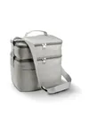 Schulter-Kühltasche mit zwei Fächern Light Grey