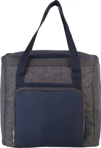Cool bag with zipped pocket
