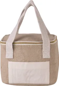 Jute cool bag - small size