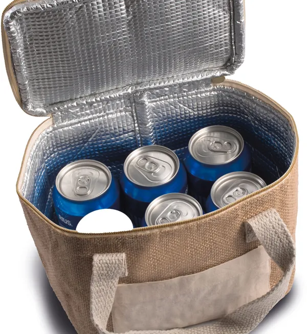 Jute cool bag - small size