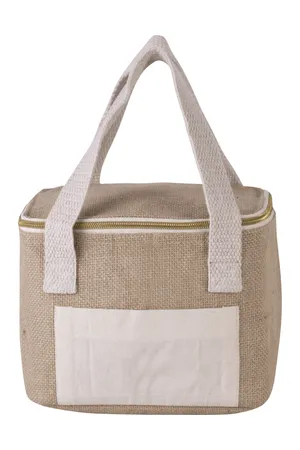Kleine Kühltasche aus Jute Natural