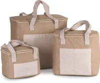 Jute cool bag - large size