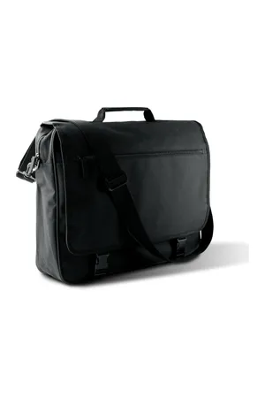 Dokumententasche mit Frontklappe Black