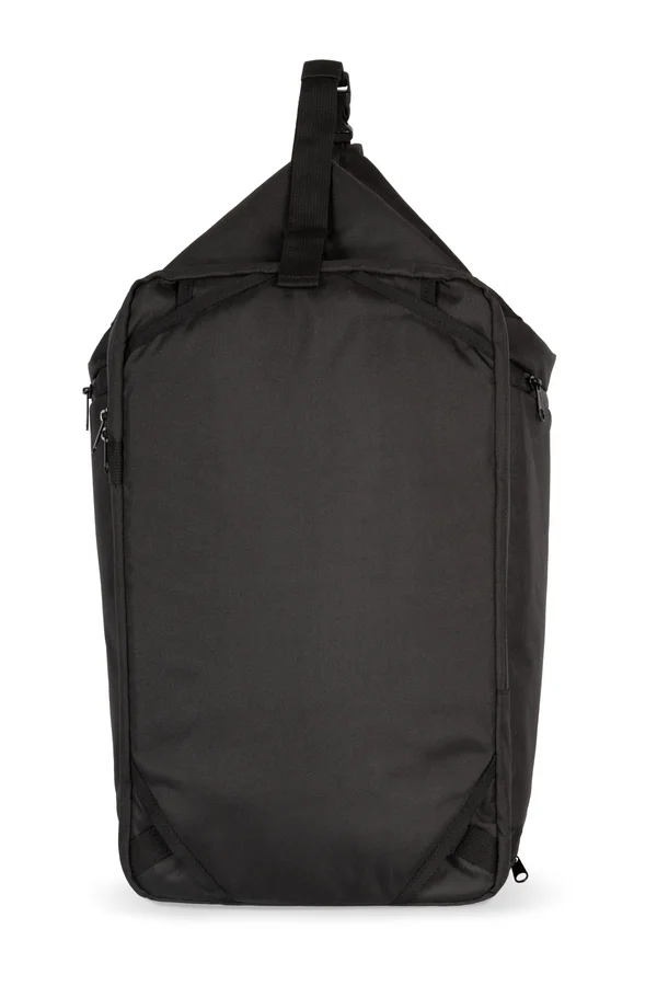 Reiserucksack für Laptop mit gesteppter Rückseite Black