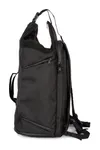 Reiserucksack für Laptop mit gesteppter Rückseite Black