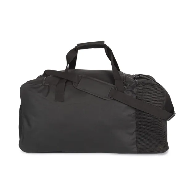 Large sports bag with side compartment