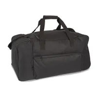 Large sports bag with side compartment