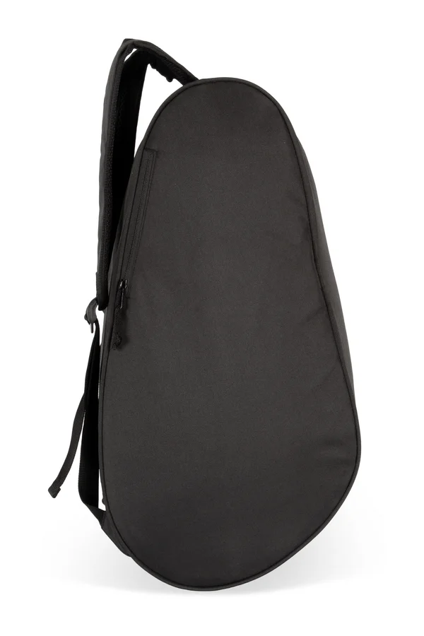 Recycelter Padel-Rucksack mit Schlägerfach Black