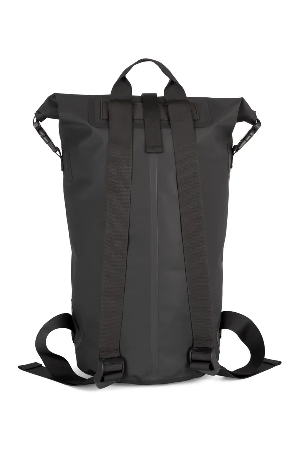 Vollständig wasserdichter Tragebeutel Roll-Top Black