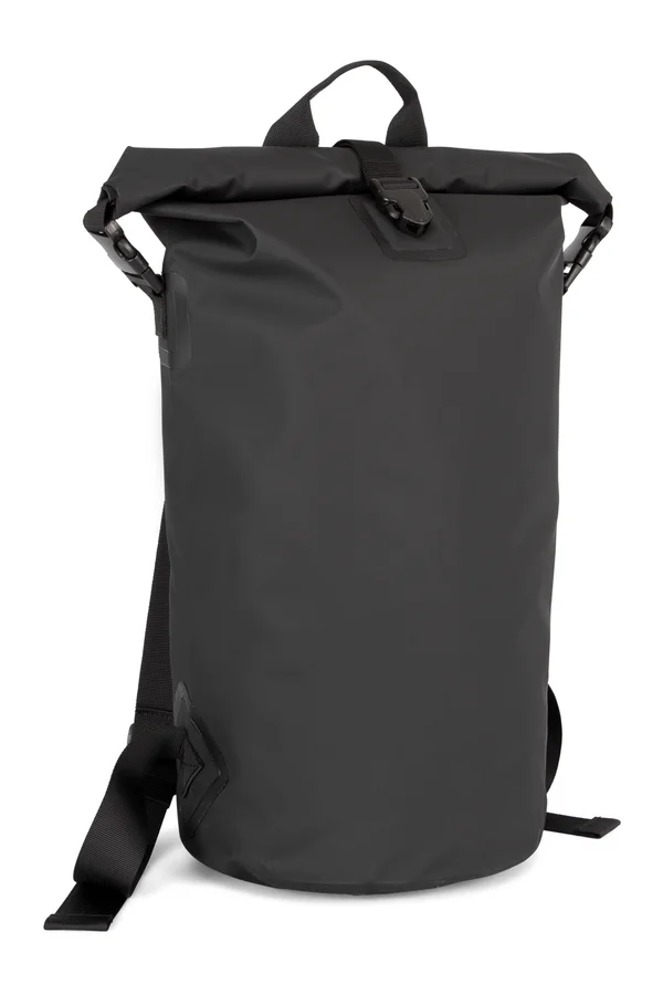 Vollständig wasserdichter Tragebeutel Roll-Top Black