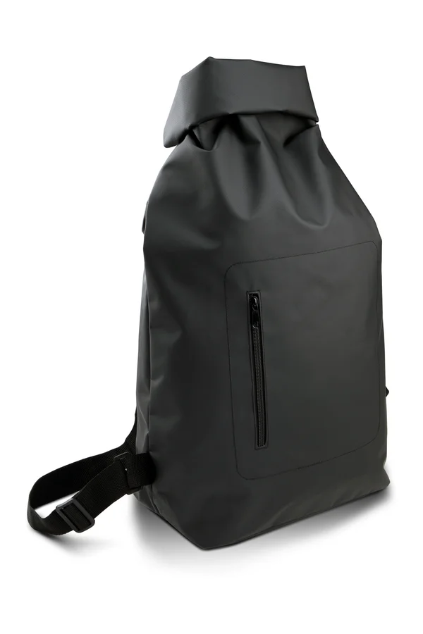 Wasserdichte Roll-Top Barrel-Tasche Black