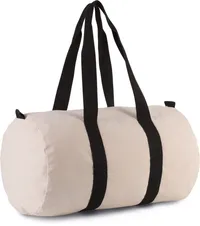 Cotton canvas hold-all bag