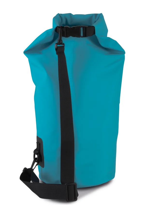 Wasserdichte Roll-Top 15-Liter-Tasche Aqua Blue