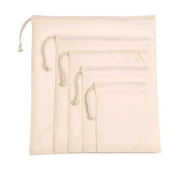 Sliding drawstring in organic cotton