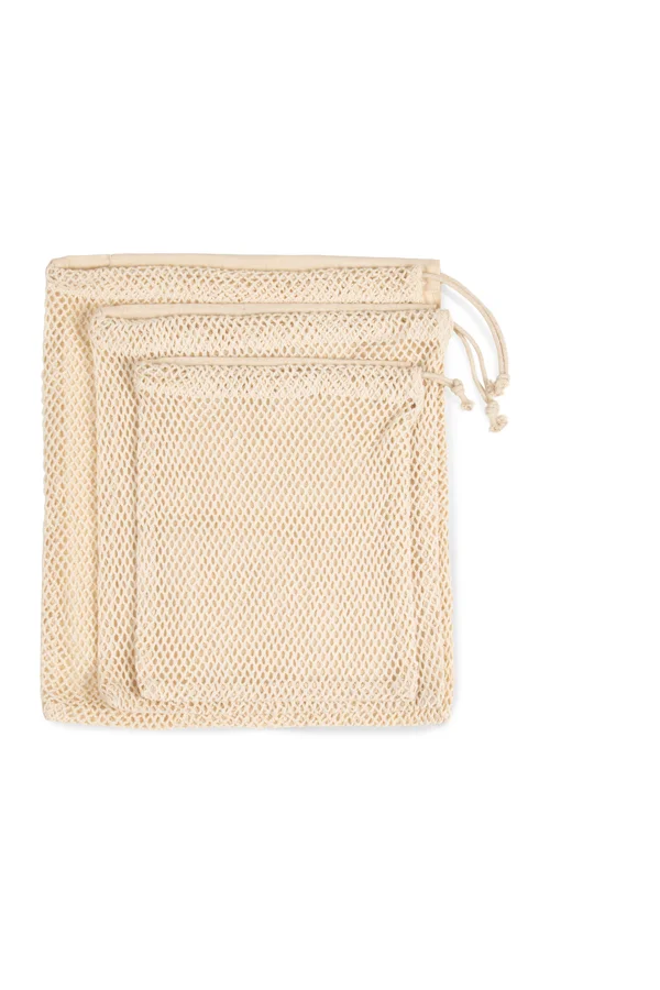 Netztasche mit Kordelzug Natural