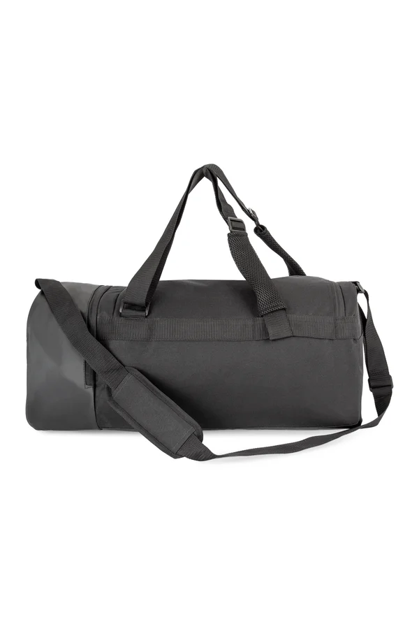 Schlauchförmige Sporttasche mit separatem Schuhfach Black