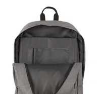 Recycled quilted work backpack