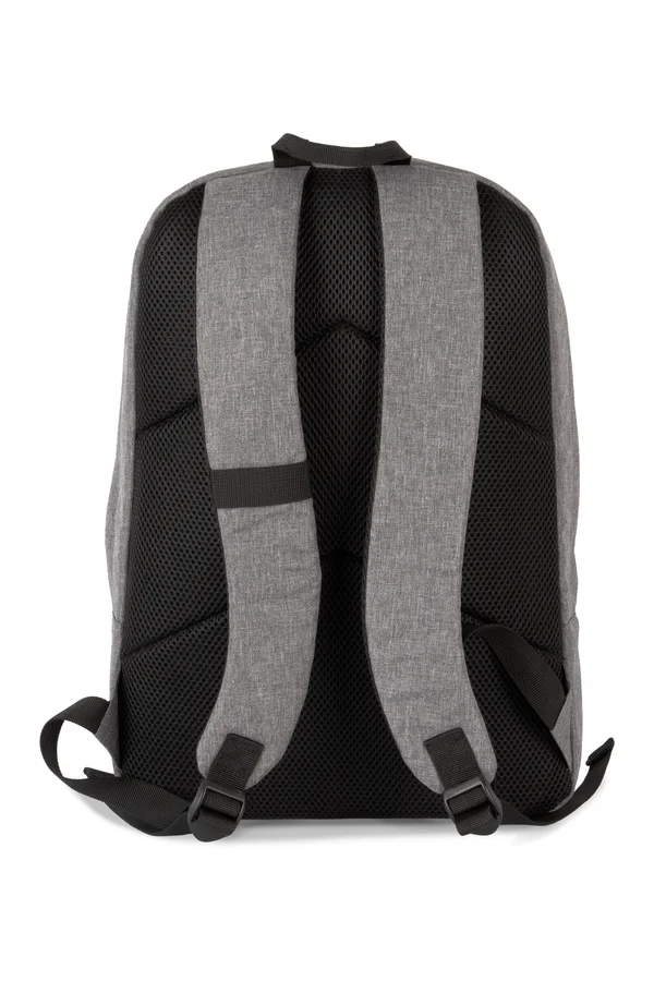 Recycelter, gesteppter Office-Rucksack Graphite Grey Heather