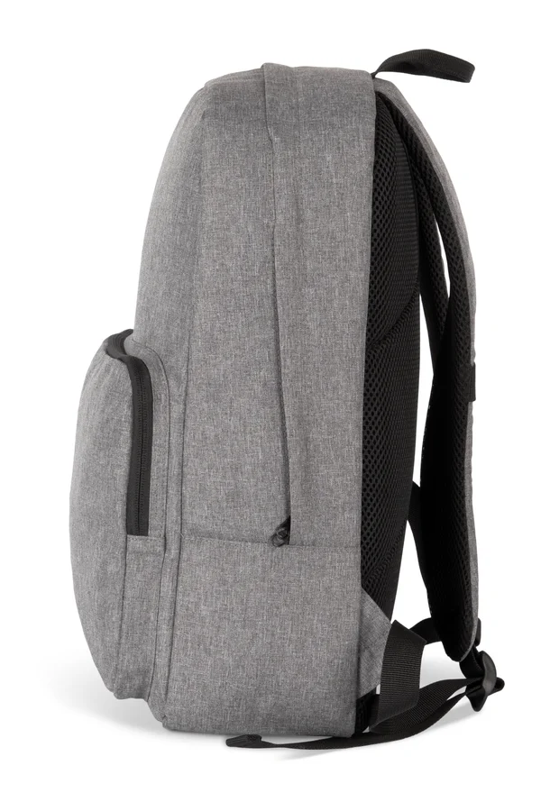 Recycelter, gesteppter Office-Rucksack Graphite Grey Heather