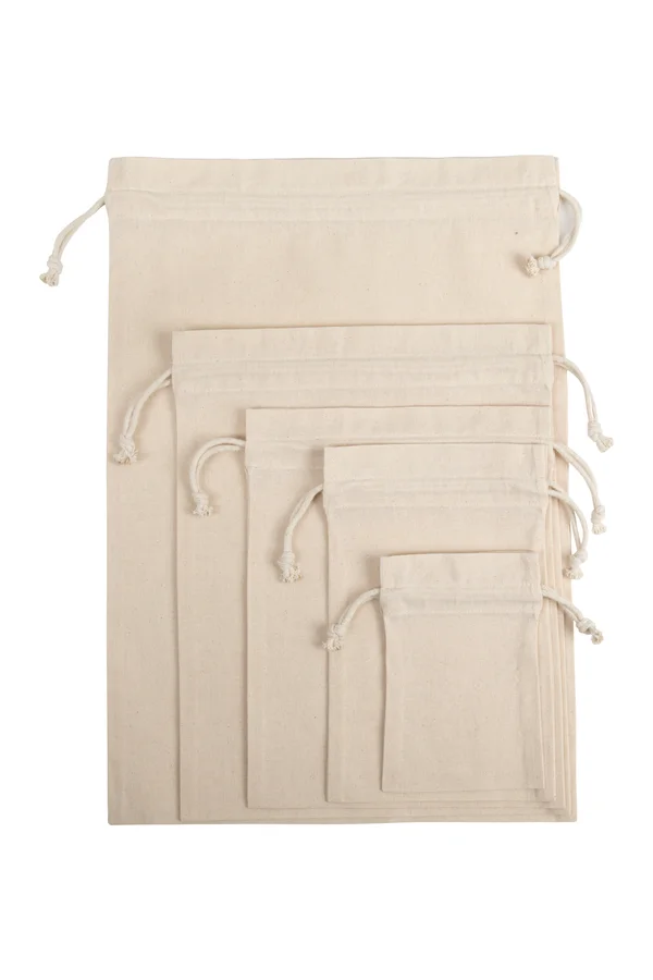 Tasche mit Kordelzug Natural
