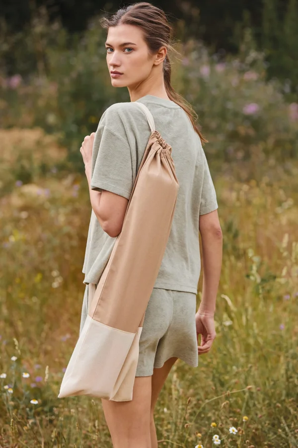 Tasche für Yogamatte Hemp / Natural