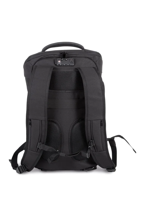 Diebstahlsicherer Rucksack Black