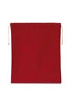 Cotton bag with drawcord closure